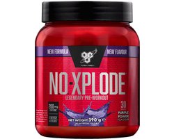 BSN N.O.-Xplode 3.0 Pre Workout - Pre-Workout – Purple Power – 30 doseringen (390 gram)