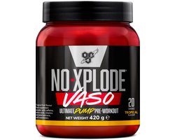 BSN N.O.-Xplode Vaso Pre Workout - Pump Pre-Workout - Tropical - 20 servings (420 gram)