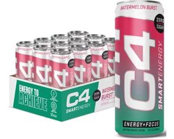 C4 Smart Energy 12x 330ml Watermelon Burst