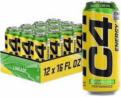 Cellucor C4 Energy Carbonated 12x500ml — Twisted Limeade