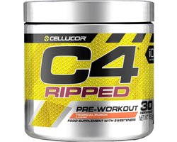 Cellucor C4 Ripped Pre-Workout - 30 Doseringen - Tropical Punch