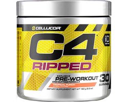 Cellucor C4 Ripped Pre Workout - Tropical Punch - 30 shakes (189 gram)