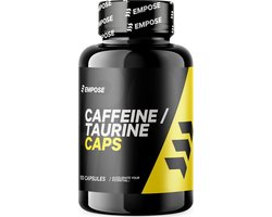 Empose Nutrition Cafeïne / Taurine Caps - Pre-Workout - 100 capsules