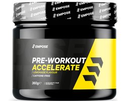 Empose Nutrition Pre-Workout  - Cafeïnevrij - 360 gr - Lemonade