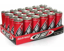 Go Fast Energy Drink - 24 x 25 cl