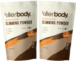 Killerbody Slimming Powder Voordeelpakket - Orange & Orange - 2x 200 gr