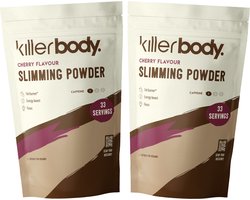 Killerbody Slimming Powder Voordeelpakket - Cherry & Cherry - 2x 200 gr