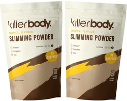 Killerbody Slimming Powder Voordeelpakket - Tropical & Tropical - 2x 200 gr