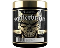 Levrone Scatterbrain - Pre-workout - met creatine - Muscle Pump - 270g - 60 porties - Fruit Massage