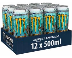 Monster Energy Juiced Aussie 12x 500ml Lemonade