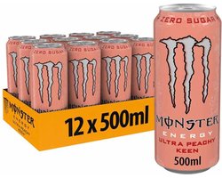 Monster Energy Ultra 12x 500ml Peachy Keen