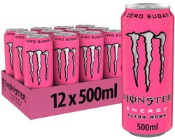 Monster Energy Ultra 12x 500ml Rosa