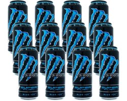 Monster Super Fuel 12x 568ml Ice Blue