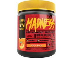 Mutant Madness 30servings Peach Mango