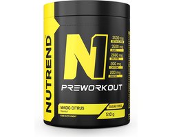 Nutrend - N1 Pre-Workout (Magic Citrus - 510 gram)