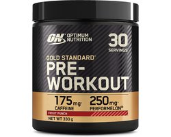 Optimum Nutrition Gold Standard Pre Workout - Green Apple - Pre-Workout - 330 gram (30 doseringen)