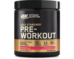 Optimum Nutrition Gold Standard Pre-Workout - Watermelon - 330 gram (30 doseringen)