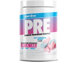 Per4m - Pre Workout Stim - 570g - Fizzy Bubblegum Bottles - pre-workout - preworkout - sportvoeding - fitness - krachttraining