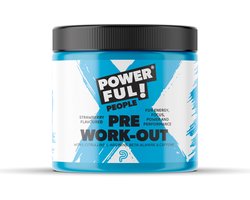 PowerfulPeople - PRE-Workout - 200mg caffeïne - Exotic Flavor - Til je trainingen naar een hoger niveau - 30 doseringen - 300g