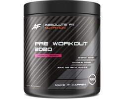 Pre Workout 2020 - Tropical Punch - Tropisch Fruit - 30 servings - Pre-Workout - L-Citrulline - Beta-Alanine - Taurine - Caffeine - Energy Drink Sport Supplement - Poeder