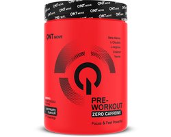 QNT Pre Workout Pump RX  (300gr, smaak: rode vruchten)