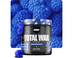 Redcon1 Total War Preworkout- 30 Serving- Blue Raspberry- met Springtouw!