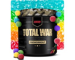 Redcon1 Total War Preworkout- 30 Serving-Rainbow Candy- met Springtouw!