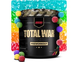 Redcon1 Total War Preworkout- 30 Serving- Rainbow Candy