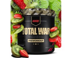 Redcon1 Total War Preworkout- 30 Serving- Strawberry Kiwi- met Springtouw!