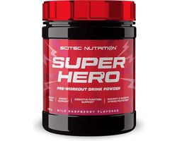 Scitec Nutrition - Superhero Pre-Workout (Wild Raspberry - 285 gram)