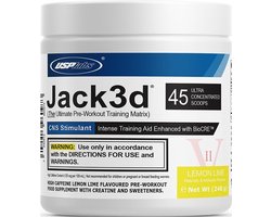 USP Labs - Jack3d Advanced - Lemon Lime