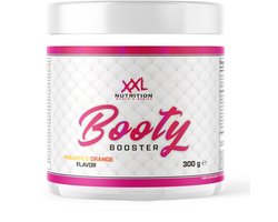 XXL Nutrition - Booty Booster - Supplement Vrouw Pre-Workout - Cafeïne, Beta-Alanine, L-Citrulline & Groene Thee Extract - Pineapple Orange - 300 Gram