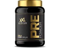 XXL Nutrition - Pre Powder - Pre Workout Supplement - Krachtige Ingrediënten - Cola Smaak - 500 gram