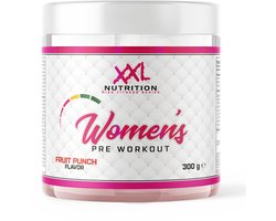 XXL Nutrition - Women's Pre Workout - Preworkout Poeder Supplement voor Vrouwen - Fruit Punch - 300 gram