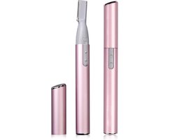 Originele® Roze Wenkbrauw Trimmer |  Precisietrimmer |Gezichtshaar verwijderen | Gezicht Ontharing | Trimmer | Wenkbrauw scheermesje | Dames | Heren