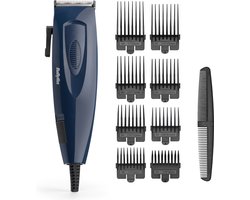 BaByliss Mains E695E Tondeuse - Tondeuse met Snoer - Extra Brede Messen - 8 opzetkammen