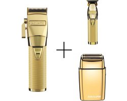 Babyliss Skeleton gold + GoldFX tondeuse + Shaver Gold