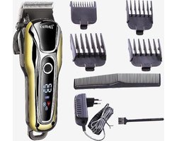 Kemei Men Children Hair Clipper Trimmer #Professional Barber# Cordless#High Quality  LCD Electric# Cutter Shaver Razor