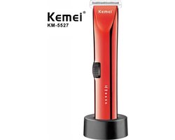 Kemei Pro-Liner KM-5527 - Tondeuse - Trimmer - Carbon Staal - One-Handed Operation Systeem - Aluminium Body