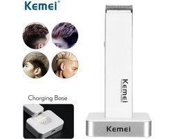 Kemei - Professionele Trimmer - Pro-Line Tondeuse - Hair Clipper - Ideaal voor Baard en Hoofdhaar - Draadloos - KM-619