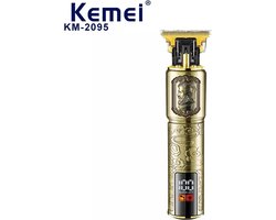 Kemei Tondeuse - KM 2095 - Draadloze Tondeuse - Professionele tondeuse - Haren Millimeteren - Contouren - Haren Scheren - Kapper Tondeuse - Kapper Kwaliteit - Baard Trimmer - Haar Trimmer - Beard and Hair Trimmer