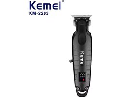 Kemei Tondeuse - KM 2293 - Draadloze Tondeuse - Professionele tondeuse - Haren Millimeteren - Contouren - Haren Scheren - Kapper Tondeuse - Kapper Kwaliteit - Baard Trimmer - Haar Trimmer - Beard and Hair Trimmer