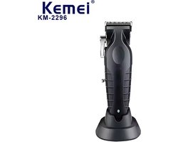 Kemei Tondeuse - KM 2296 - Draadloze Tondeuse - Professionele tondeuse - Haren Millimeteren - Contouren - Haren Scheren - Kapper Tondeuse - Kapper Kwaliteit - Baard Trimmer - Haar Trimmer - Beard and Hair Trimmer