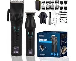 Professionele Draadloze Tondeuse 22 delig- Trimmer - Haar - Baard - Tondeuse Mannen Hoofdhaar - Haartrimmer - Hair - Trimmer Baard - Trimmer set - Tondeuses