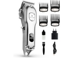 Revahs Clipper One Professionele Draadloze Tondeuse - Baardtrimmer - Hoofdhaar - Baarden en Snorren - Hair Clipper en Haartrimmer - Tondeuse Cheveux - Tondeuse Mannen Haar - 6500 rpm