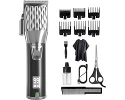 Rivema® Professionele Tondeuse - Tondeuse voor Hoofdhaar - Draadloos - Hair Clipper – Haartrimmer – Baardtrimmer – Inclusief kappersset