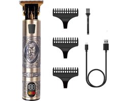 Surker Hair Trimmer Sk-852 Usb Oplaadbare Tondeuse Kapsel Machine Olie Hoofd Clipper Baldhead Wit Haar Carving Graveren