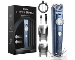 Tondeuse Machine - Waterdicht - Professionele Snoerloze Tondeuse - Elektrische Haar Knippen - Kapper Trimmers - Mannen - Blue