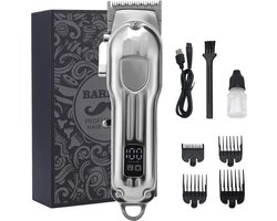 Tondeuse Mannen Pro – Baardtrimmer – Tondeuse Hoofdhaar – Kappersset - Hair Clipper – Haartondeuse – Haartrimmer