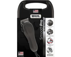 Wahl 'Black Edition' Smooth Pro tondeuse - 79524-3716 - met opzetkammen set - 1 tot 25mm